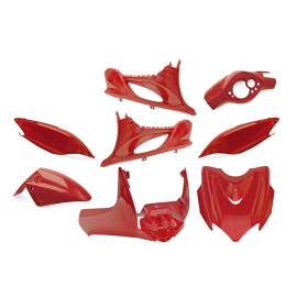Kit Carénages / Carrosserie MBK Mach G Yamaha Jog R - Rouge 9 pièces