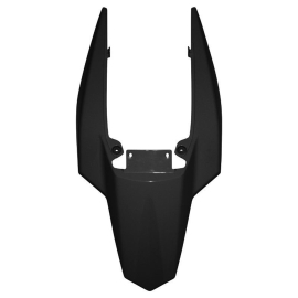 Carénage / Monocoque arrière central Derbi Senda DRD à partir de 2011 - Noir brillant
