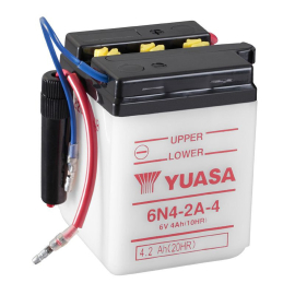 Batterie 6V 4 Ah 6N4-2A-4 - Yuasa +D