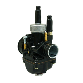 Carburador 21mm - TIPO PHBG Racing Negro Goma - Estarter Cable - Depresión - Engrase separado