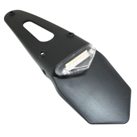 Support de plaque / bavette avec feu arrière à leds Transparent - Replay SP