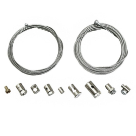 Kit Câble Gaz - Frein / Embrayage - Serre Câble Universel Cyclo - Adaptable