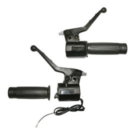 Kit Poignée Gaz / Frein avant / arrière Peugeot 103 SP / MVL / Vogue avec klaxon 