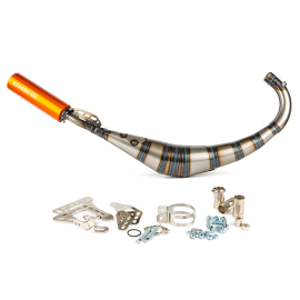 Pot Passage Bas AM6 Derbi Senda 50 / 88cc - Streetrace CNC Orange Stage6