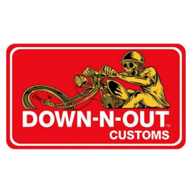 Autocollant / Sticker - LETHAL THREAT Mini Biker DNO 6 x 8cm