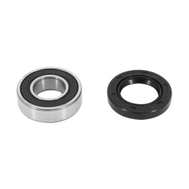 Kit Roulement Transmission / Joint Spi Arbre de Roue Arriere Peugeot Buxy Ludix Speedfight - 6004 2RS SKF