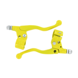 Kit Leviers Frein / Embrayage - Jaune Court RSM