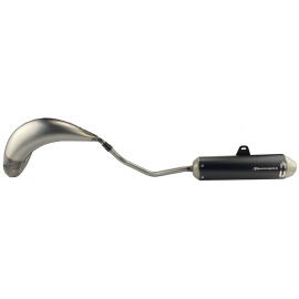 Escape por arriba Izquierdo Derbi Senda 50cc - E-Nox Evo Steel Tecnigas
