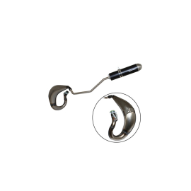 Pot Passage Haut Gauche Derbi Senda avant 1999 50cc - E-Nox Steel Tecnigas