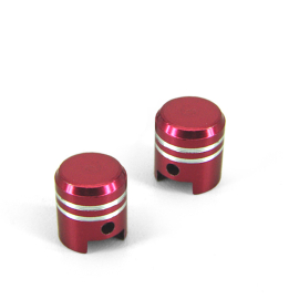 Bouchon de Valve Piston - Rouge