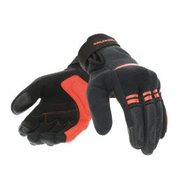 Guantes Moto - Tucano Lady Penna (Mujer) Primavera - Verano Negro - Rojo