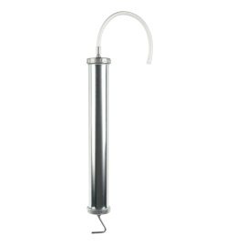 Seringue 1000ml acier zingué avec flexible - Pressol