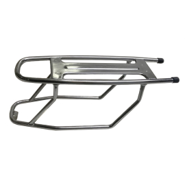 Porte Bagages Peugeot 103 SP MVL - Chromé avec écarteur de sacoche