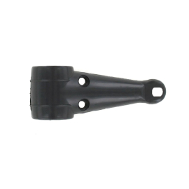 Soporte Faro - 28 / 32mm ABS Negro 125mm