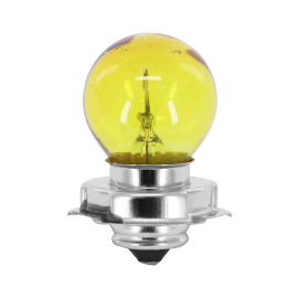 Bombilla 6V 15W con Casquillo P26S S3 - Amarilla FLOSSER