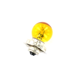 Bombilla 6V 15W con Casquillo P26S S3 - Amarilla