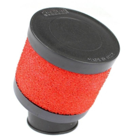 Filtre à air PHBN / PHVA - Marchald Small Filter 36mm coudé 30 degrés L 95mm Rouge