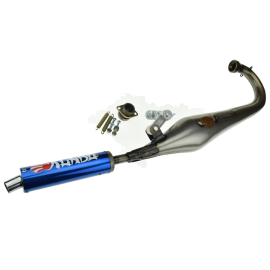 Pot MBK 51 Bras Rond - Paiolini Long verni articulé Silencieux Bleu