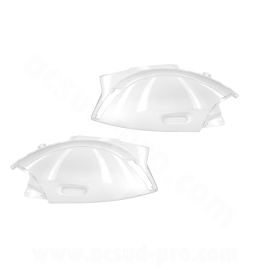 Coque Arrière Droit + Gauche Piaggio Zip - Blanc Brillant TNT
