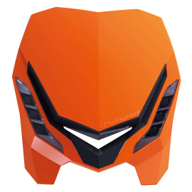 Portafaros Universal  - E-Blaze con leds Naranja KYM / Negro
