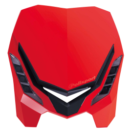 Portafaros Universal  - E-Blaze con leds Rojo Honda CR / Negro
