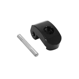 Pestillo / Unión cerradura bloqueo plegable Patinete eléctrico Xiaomi M365 / 1S / Essencial / Pro / Pro 2 - Metal negro