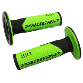 Poignées de Guidon - Progrip 801 Off Road Noir / Vert
