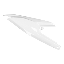 Carénage / Coque Arrière Droit Derbi Senda X-Treme Gilera RCR SMT Aprilia SX à partir de 2018 - Blanc Brillant