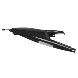 Carénage / Coque Arrière Droit Derbi Senda X-Treme Gilera RCR SMT Aprilia SX à partir de 2018 - Noir Brillant