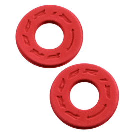 Donuts de poignées de guidon - Rouge Progrip