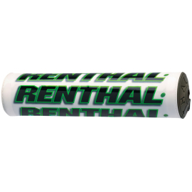 Mousse de Guidon Cross - Renthal SX Mini 205mm Blanc / Noir / Vert