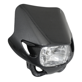 Portafaros Universal  - Head Simil Carbone