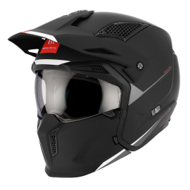Casco Trial - MT Streetfighter SV Negro Mate