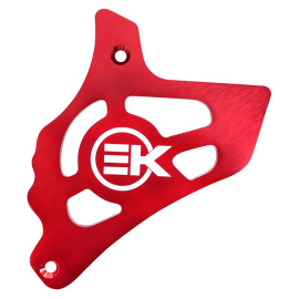 Tapa Protector Piñon alumino AM6 - BETA / RIEJU / SHERCO - CNC Rojo
