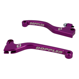 kit Levier de frein / embayage - Sherco SE / SM aprés 2011  - Montage J.JUAN - Doppler CNC Violet