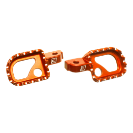 Repose pieds cross pour Rieju MRT - Terzo - Alu Orange