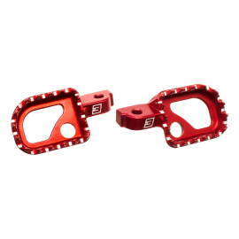 Repose pieds cross pour Beta RR - Terzo - Alu Rouge