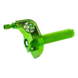 Poignée de gaz - tirage rapide -Hi Speed -Aluminium CNC - Terzo - Vert