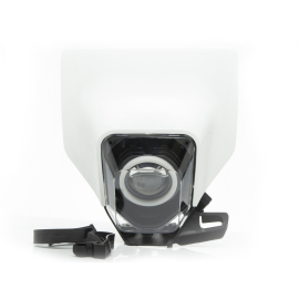 Plaque phare type Husqvarna - LED Angel Eye connectée Bluetooth - Blanche - TERZO