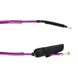 Transmission / câble d'embrayage mécaboite Doppler en Téflon adaptable pour DERBI SENDA EURO2 violet
