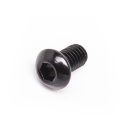 Vis M6x10 Most tête bombée aluminium noir
