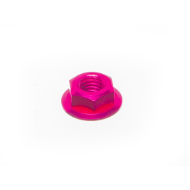 Ecrou avec rondelle intégrée M6 Most aluminium rose DIN 6923