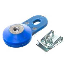 Silentbloc d'échappement Watts bleu