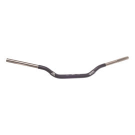 Manillar Watts sin barra, 28,6 mm, doble tubo, color negro