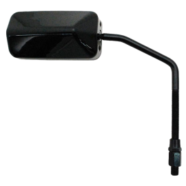 Retrovisor scooter F1 reversible M10 paso 125 negro varilla larga