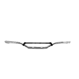 Manillar Cross Aluminio Ø22mm - NO END - CROMADO