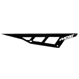 Protège chaîne Most Yamaha DT 50 aluminium noir