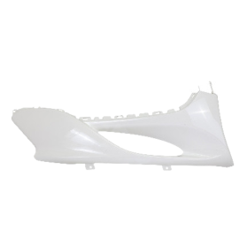 Bas de caisse droit TNT adaptable MBK Mach G  Yamaha Jog blanc