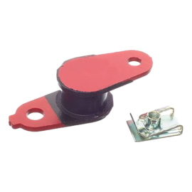 Silentbloc d'échappement Watts 76,5mm rouge