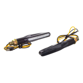 Clignotants Watts Poursuite 9 LED séquentielles carbone